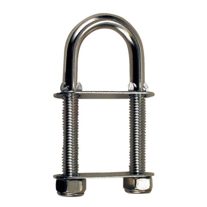 Stävögla Rostfri 105x40mm M10 i gruppen Rigg & Däck / Pollare, Knap & Stävöglor hos Marinsystem (1326768)