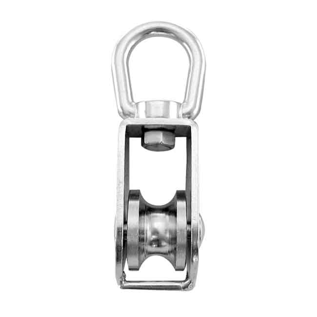 Enkelblock Rostfritt i gruppen Rigg & Däck / Block & Travare hos Marinsystem (1334336r)