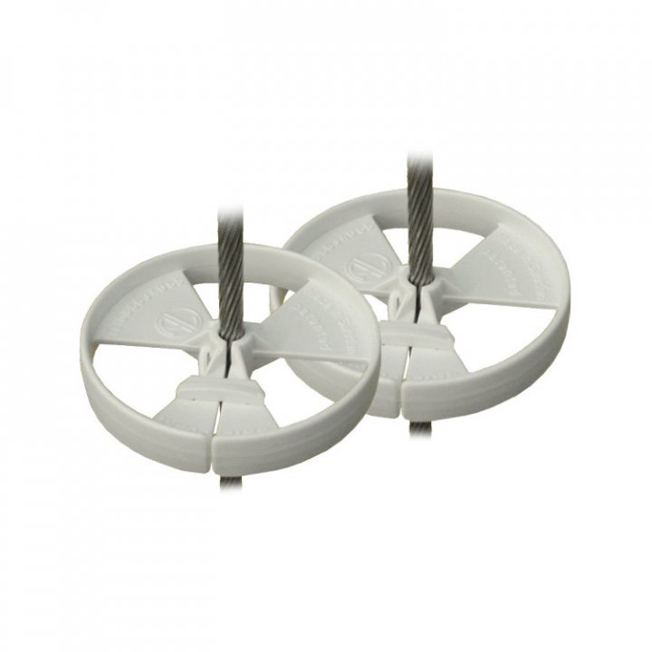 Sailguard Hjul Ø75x13 mm 2-pack i gruppen Rigg & Däck / Mantåg & Övriga Riggtillbehör hos Marinsystem (1339530)