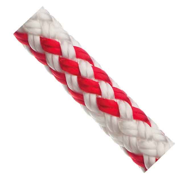 Sirius 300 Vit/Röd (Metervara) i gruppen Förtöjning / Tampar & Tågvirke / Tamp Löpmeter hos Marinsystem (1370597-1r)