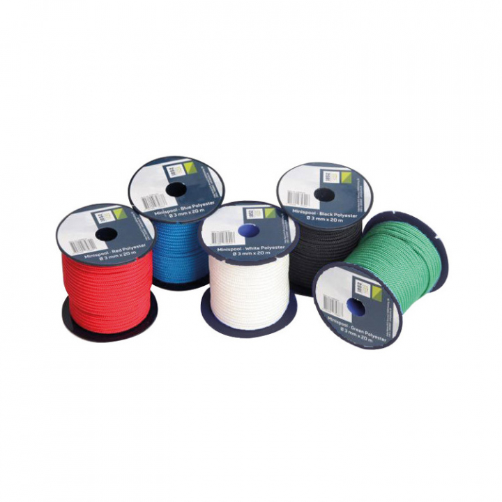 Flagglina Minirulle Ø 3 mm x 20 m i gruppen Rigg & Däck / Flaggor & Tillbehör hos Marinsystem (1390031r)