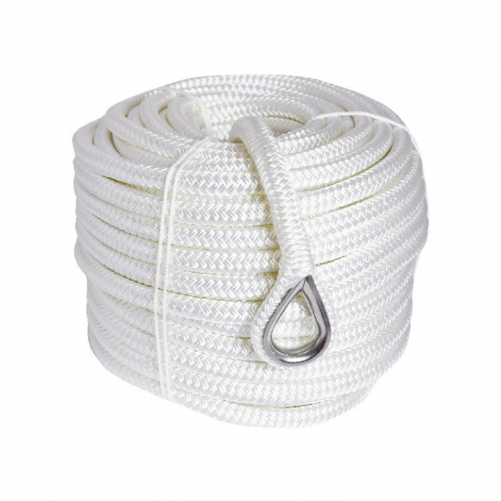 Ankarlina Med Kaus Vit 40 m i gruppen Ankring / Ankarlinor & Ankarkätting hos Marinsystem (1397030r)