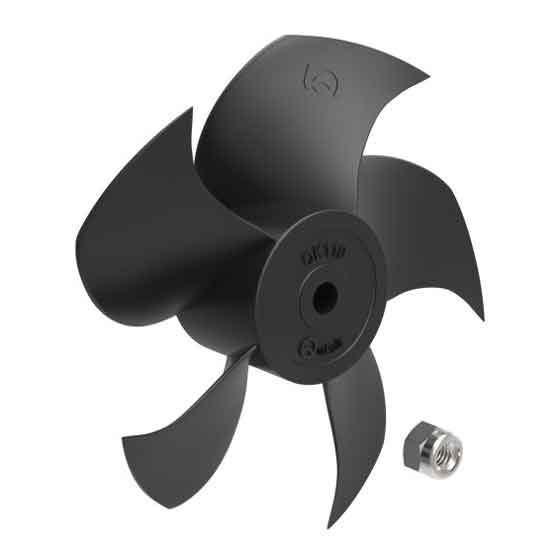 Reservpropeller 110mm i gruppen Styrsystem & Manövrering / Bogpropeller & Tillbehör / Propellrar Bogpropeller hos Marinsystem (1442185)