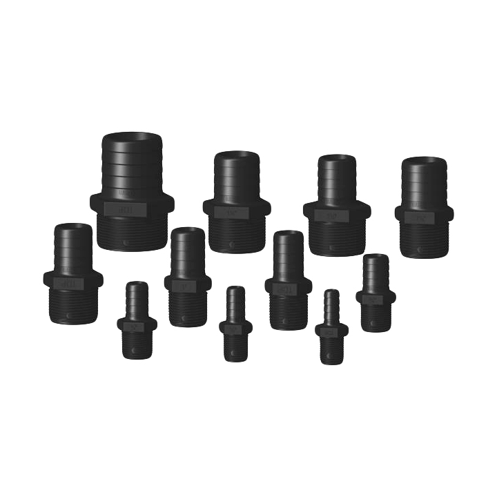 Slangnippel Rak Utvändig Gänga i gruppen Inredning / VVS / Rördelar Nylon/Plast hos Marinsystem (151368r)