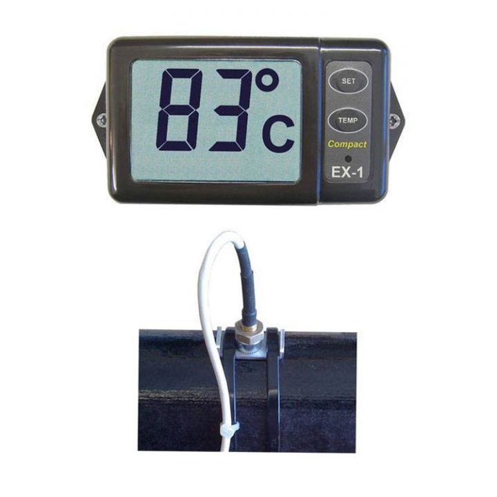 Ex-1 Avgastemp Och Larm För 1 Motor i gruppen Marinelektronik / Instrument / Digitala Instrument hos Marinsystem (1514897)