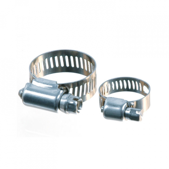 Slangklämma Rostfri 10-pack i gruppen El & Installation / Installationsmaterial / Övrigt Installationsmaterial hos Marinsystem (1544739r)