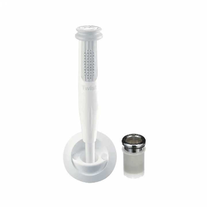 Twist Däcksdusch 2.5 m Slang Med 90° Fäste i gruppen Inredning / Pentry & Toalett / Spolpump & Dusch hos Marinsystem (1580738)