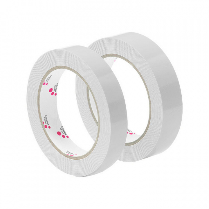 Dubbelhäftande PE-Tejp Vit 19 mm x 5 m i gruppen Båtvård / Tejp hos Marinsystem (1670702)