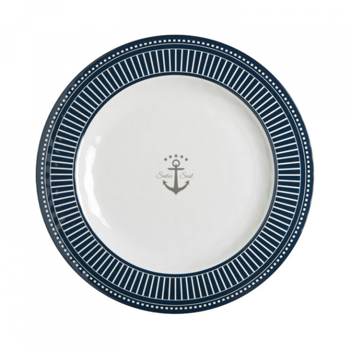 MB Sailor Soul Middagstallrik Ø28 cm 230g 6-pack i gruppen Inredning / Komfort / Porslin & Kök hos Marinsystem (18514001)