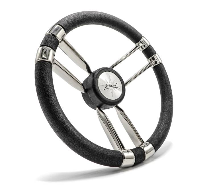 Ratt Luisi Nesea 350mm Svart i gruppen Styrsystem & Manövrering / Rattar & Tillbehör hos Marinsystem (188800)