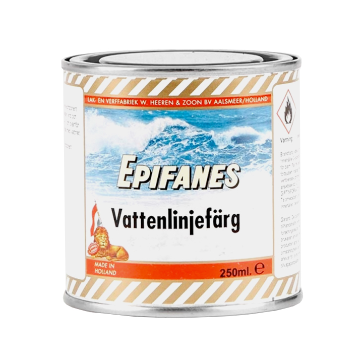 Vattenlinjefärg Vit 250ml i gruppen Båtvård / Båtfärg / Bottenfärg hos Marinsystem (2021-VIT)