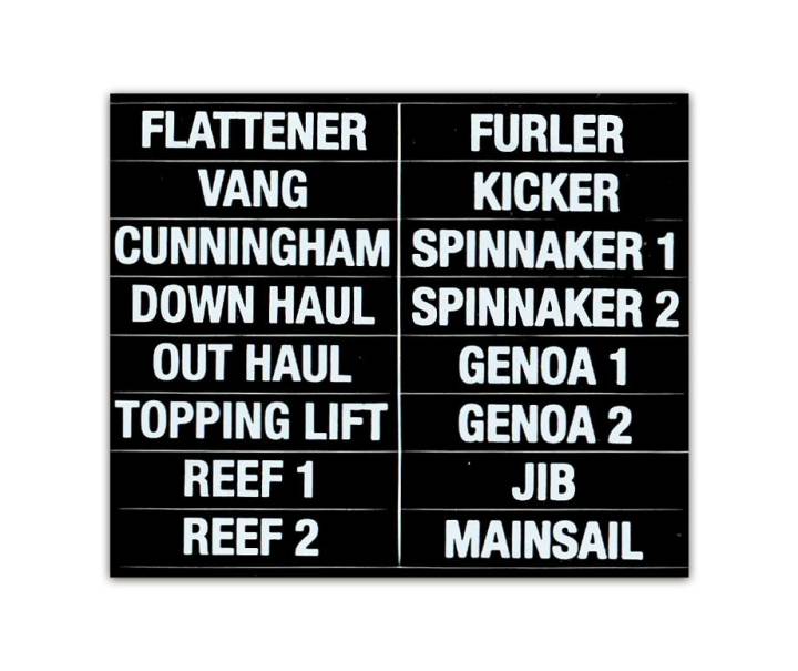 Dekaler Till Avlastare DC1 i gruppen Rigg & Däck / Block & Travare hos Marinsystem (25002323)