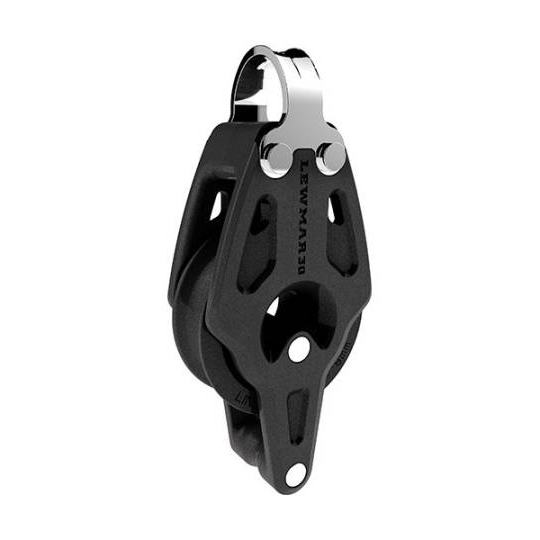 Kontroll 30 Enkel Hundsvott Fast i gruppen Rigg & Däck / Block & Travare hos Marinsystem (29901314BK)