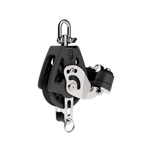 Synchro 50 Enkel Hundsvott Cleat i gruppen Rigg & Däck / Block & Travare hos Marinsystem (29925009BK)