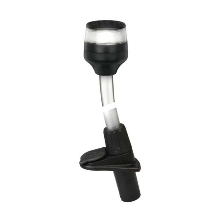 NaviLED Runtomlysande Ankarlanterna Svart 610mm i gruppen El & Installation / Belysning / Lanternor hos Marinsystem (2LT980960401)