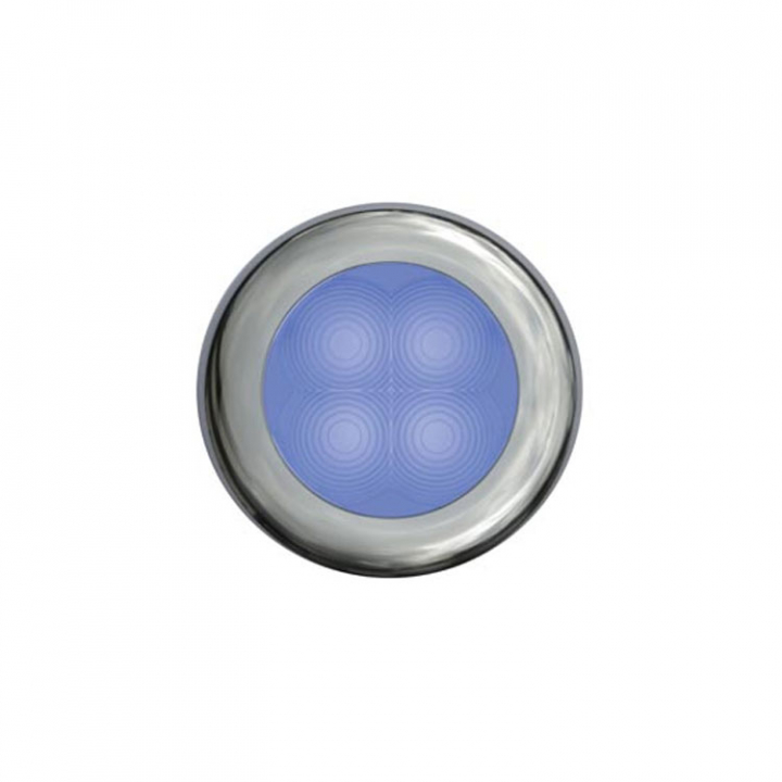 Slim Line Flushbelysning 24V LED Blå Ø75 mm i gruppen El & Installation / Belysning / Innerbelysning hos Marinsystem (2XT980503221)