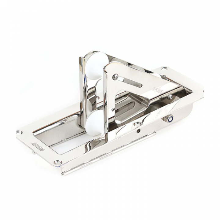 Nedfälld Plattformsrulle Rostfri Polerad (ankarrulle) i gruppen Ankring / Ankarrullar & Hållare hos Marinsystem (61-30004)