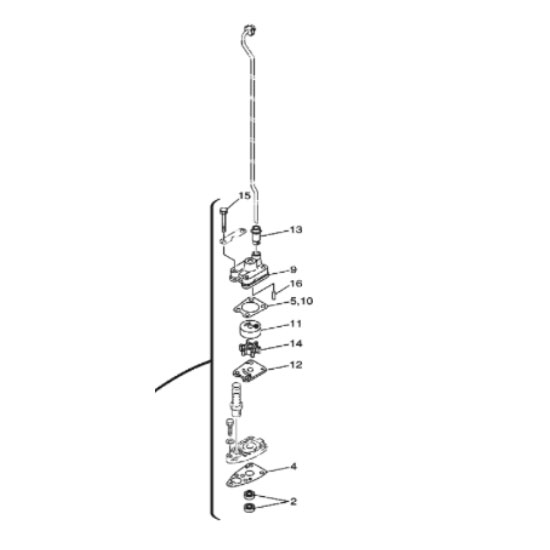 Impellerkit (Water Pump Repair kit 68DWG0780000) i gruppen Motor & Tillbehör / Yamaha / Yamaha Impeller hos Marinsystem (68DWG0780000)