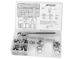 Kit Med Oetiker Steglösa Öronklämmor (803146A04) i gruppen El & Installation / Verktyg & Verktygssatser / Verktygssatser hos Marinsystem (803146A04)