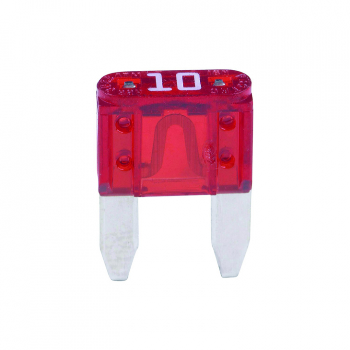 Flatstiftsäkring 10A Röd (83296910) i gruppen El & Installation / Installationsmaterial / Säkringar & Säkringshållare hos Marinsystem (83296910)