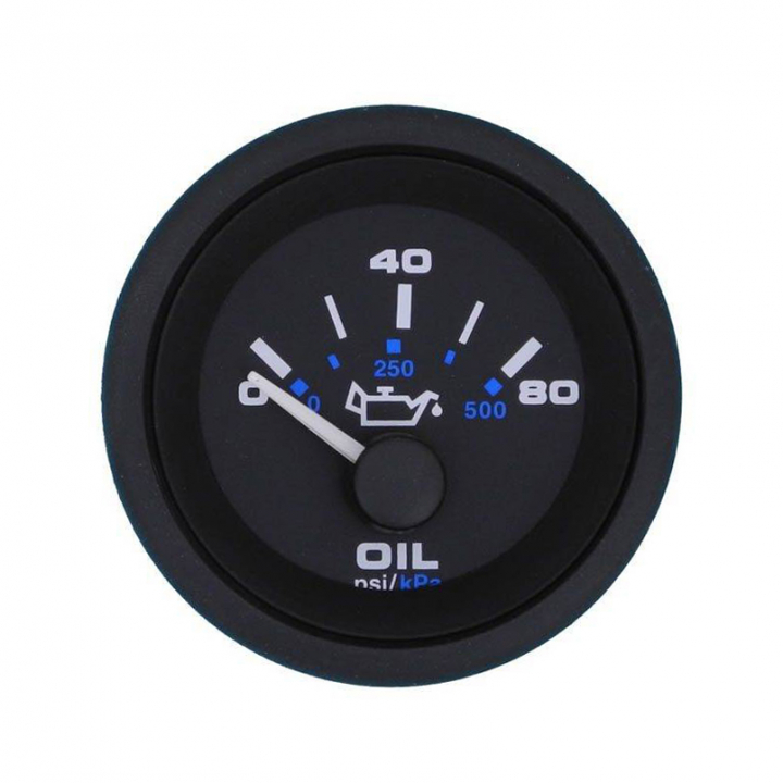 Tryckmätare Olja 80psi Fogfree i gruppen Marinelektronik / Instrument / Analoga Instrument hos Marinsystem (84180FE)