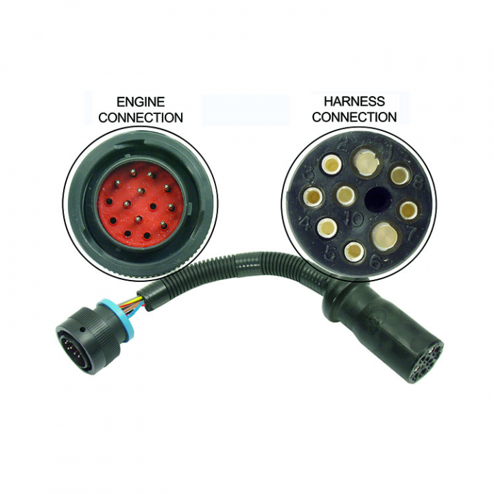 Adapter 14-Pin Hane Till 10-Pin Hona (866337T01) i gruppen Motor & Tillbehör / Mercury / Mercury El hos Marinsystem (866337T01)