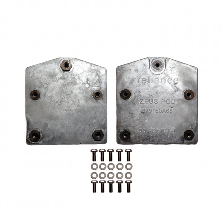 Anodsats Aluminium Mercruiser Zeus 3000 (879150A65) i gruppen Motor & Tillbehör / Mercruiser / Mercruiser Anoder hos Marinsystem (879150A65)