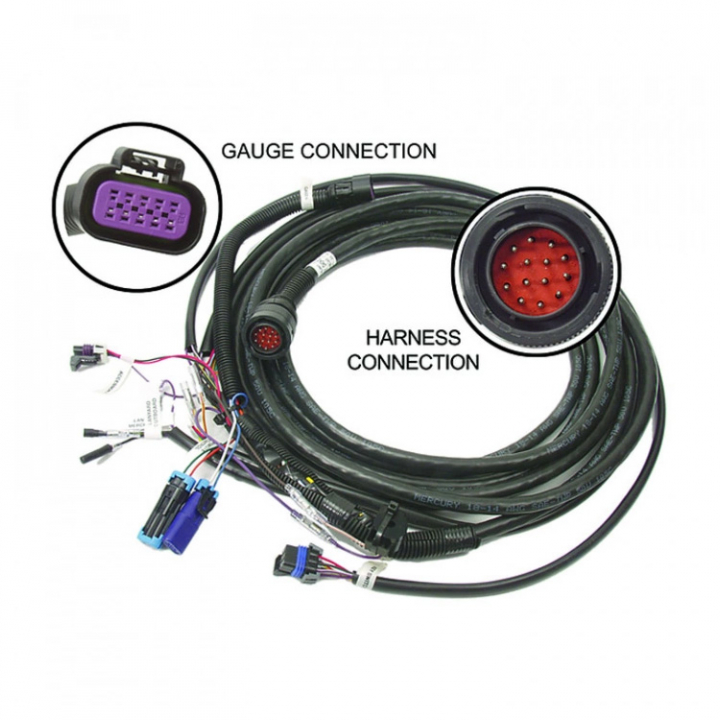 Kablagesats Utan Tändningslås 14-Pin i gruppen Motor & Tillbehör / Mercury / Mercury El hos Marinsystem (896537T15r)