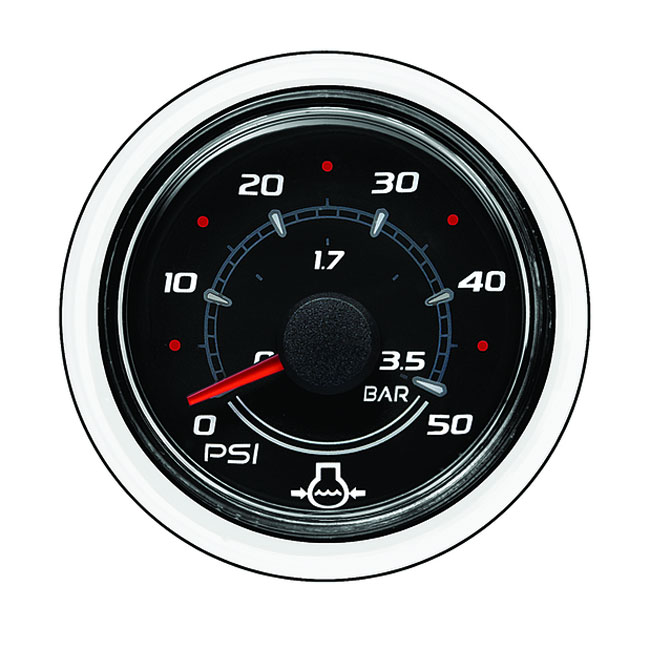 Smartcraft SC100-Link Vattentryck 52mm Svart (8M0052850) i gruppen Motor & Tillbehör / Mercury / Mercury Smartcraft Instrument hos Marinsystem (8M0052850)