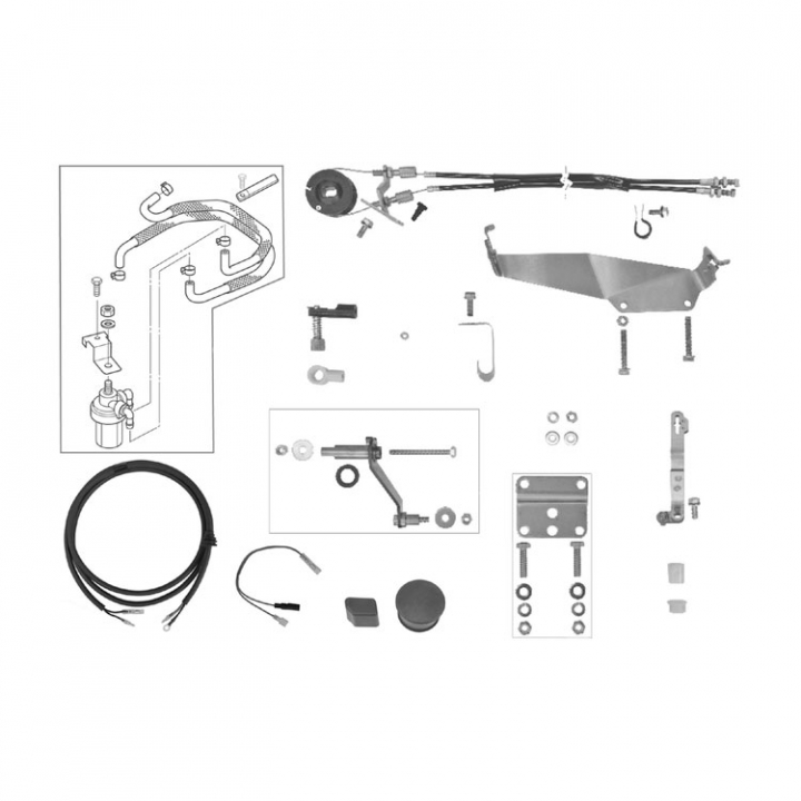 Anpassad Ombyggnadssats För Fjärreglage 4-6 hk (8M0062241) i gruppen Motor & Tillbehör / Mercury / Mercury Övriga Reservdelar hos Marinsystem (8M0062241)