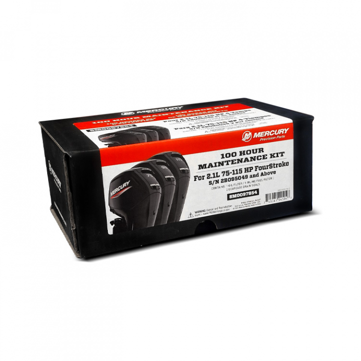 Servicesats 100h F75-115 hk EFI 2.1L (8M0097854) i gruppen Motor & Tillbehör / Mercury / Mercury Servicesatser hos Marinsystem (8M0097854)