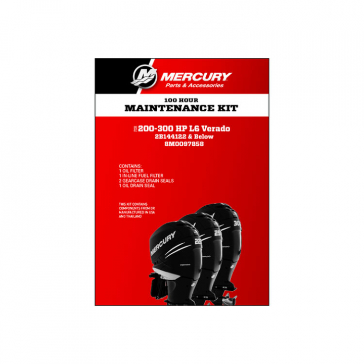 Servicesats 100h 200-350 hk Verado L6 (8M0097858) i gruppen Motor & Tillbehör / Mercury / Mercury Servicesatser hos Marinsystem (8M0097858)