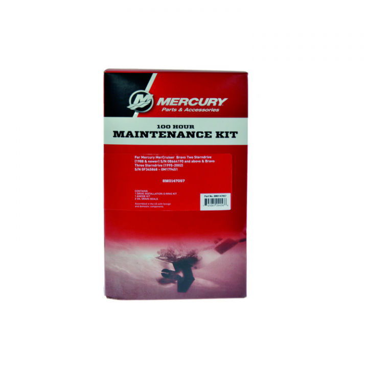 Servicesats 100h Mercruiser Bravo Two/Three (8M0147057) i gruppen Motor & Tillbehör / Mercruiser / Mercruiser Servicesatser hos Marinsystem (8M0147057)