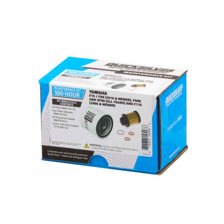 Servicesats 100h Yamaha F80/F100 (2016 & Nyare) F90B/VF90 (Alla år) F115 (2006 & Nyare) i gruppen Motor & Tillbehör / Yamaha / Yamaha Servicesatser hos Marinsystem (8M0222222)