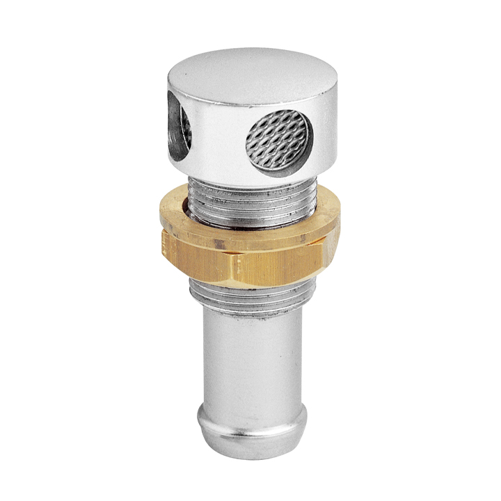 Tankventil För Tank Med Filter Krom Rak 20mm i gruppen Motor & Tillbehör / Bränsle / Övriga Bränsletillbehör hos Marinsystem (M0035-34X20)