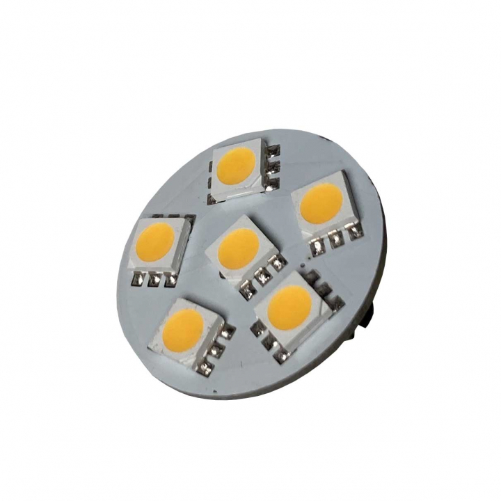 LED GZ4 SMD Dimbar Dia:25 mm (Ensidig 5 Dioder) i gruppen El & Installation / Belysning / LED-Lampor & Adapter hos Marinsystem (MR1350)