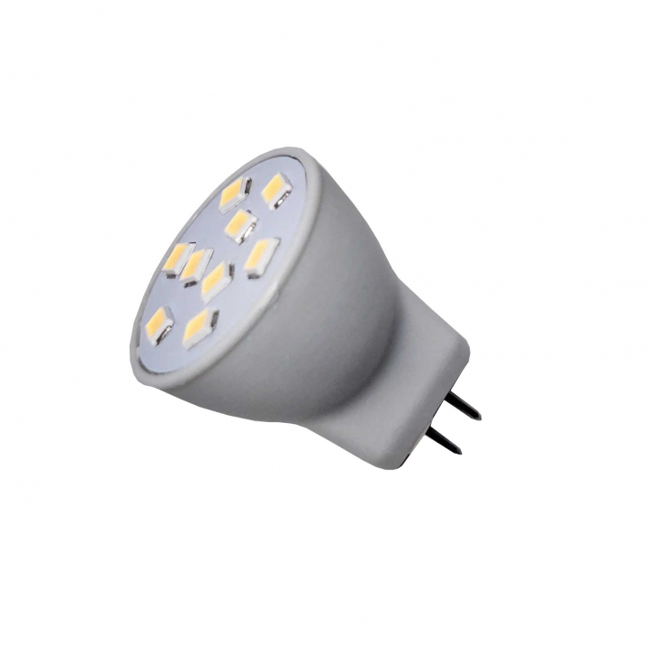 LED GU4/MR8 12V Dimbar (9 Dioder) i gruppen El & Installation / Belysning / LED-Lampor & Adapter hos Marinsystem (MR1357)