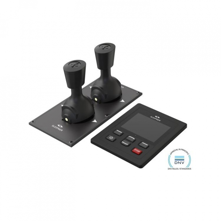 Kontrollpanel Dual Joystick S-Link LCD Touch DNV i gruppen Styrsystem & Manövrering / Bogpropeller & Tillbehör / Kontrollenheter Bogpropeller hos Marinsystem (PJC422-PVREL-DNV)