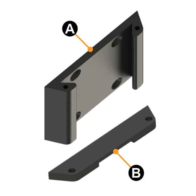 Fästen För Vector Grundvattenankare Svart i gruppen Ankring / Grundvattenankare & Tillbehör hos Marinsystem (Vector-mount)