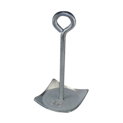 Tallriksankare Galvaniserat Stål