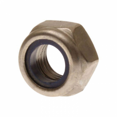 Låsmutter M12 Nylock A4 För +50