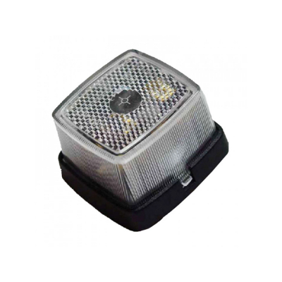 Positionslampa Vit 62x65x40mm