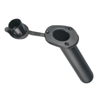 Fiskespöhållare Däck Svart PVC