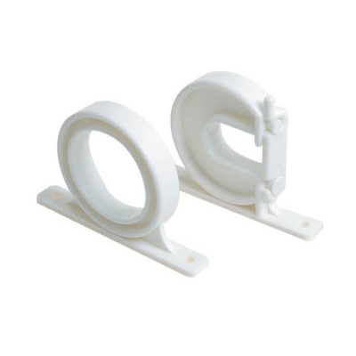 Fiskespöhållare Vit Plast