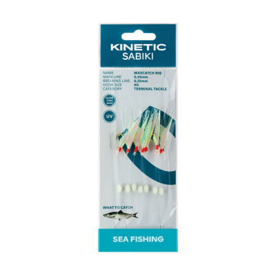 Sabiki MaxCatch Silltafs - Fishskin/Mix