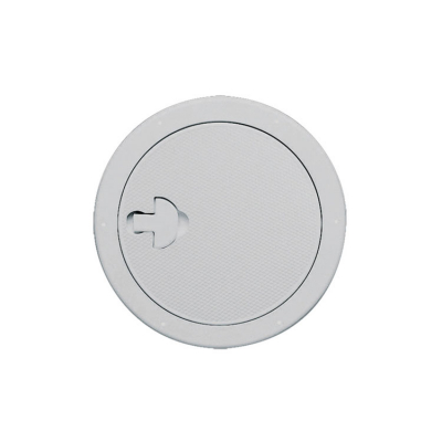 Inspektionslucka Rund Grå