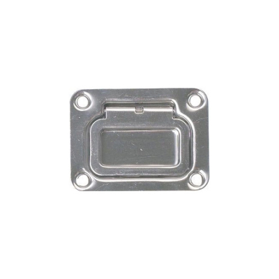 Durkring Rostfri Med Fjäder 75x57 mm