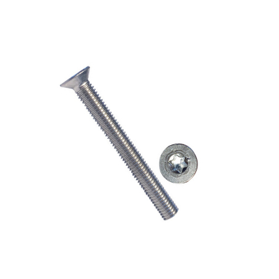 Maskinskruv Flatförsänkt Torx Rostfri 100-pack 