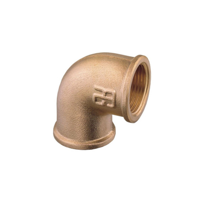 Mässingslangstos 90° Med Innergänga