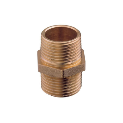 Bronsnippel Med Utvändig Gänga